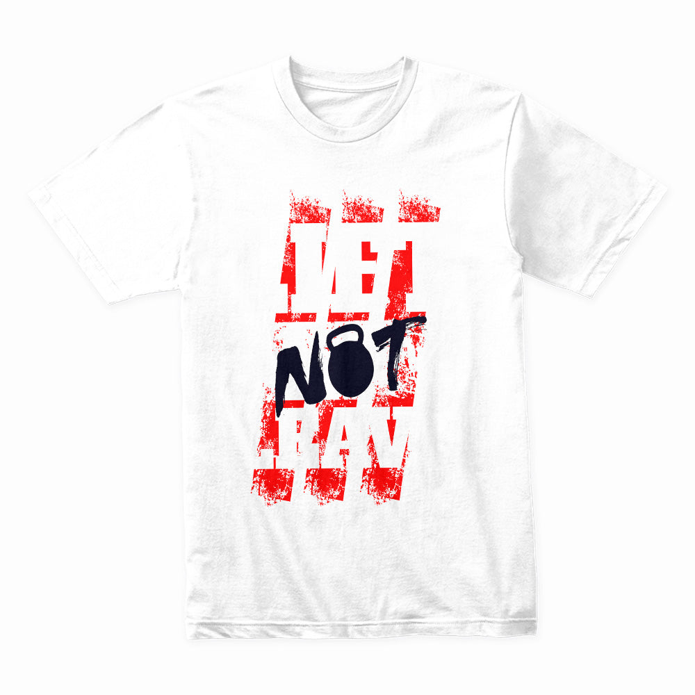 "Lift Not Leave" Motivational Gym T-Shirt – Commitment Over Excuses