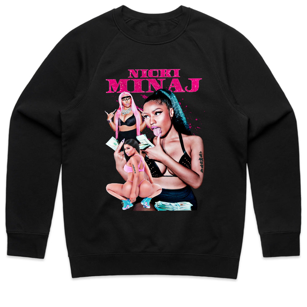 Nicki Minaj "Barbie Queen" Tribute T-Shirt – Bold Hip-Hop Streetwear