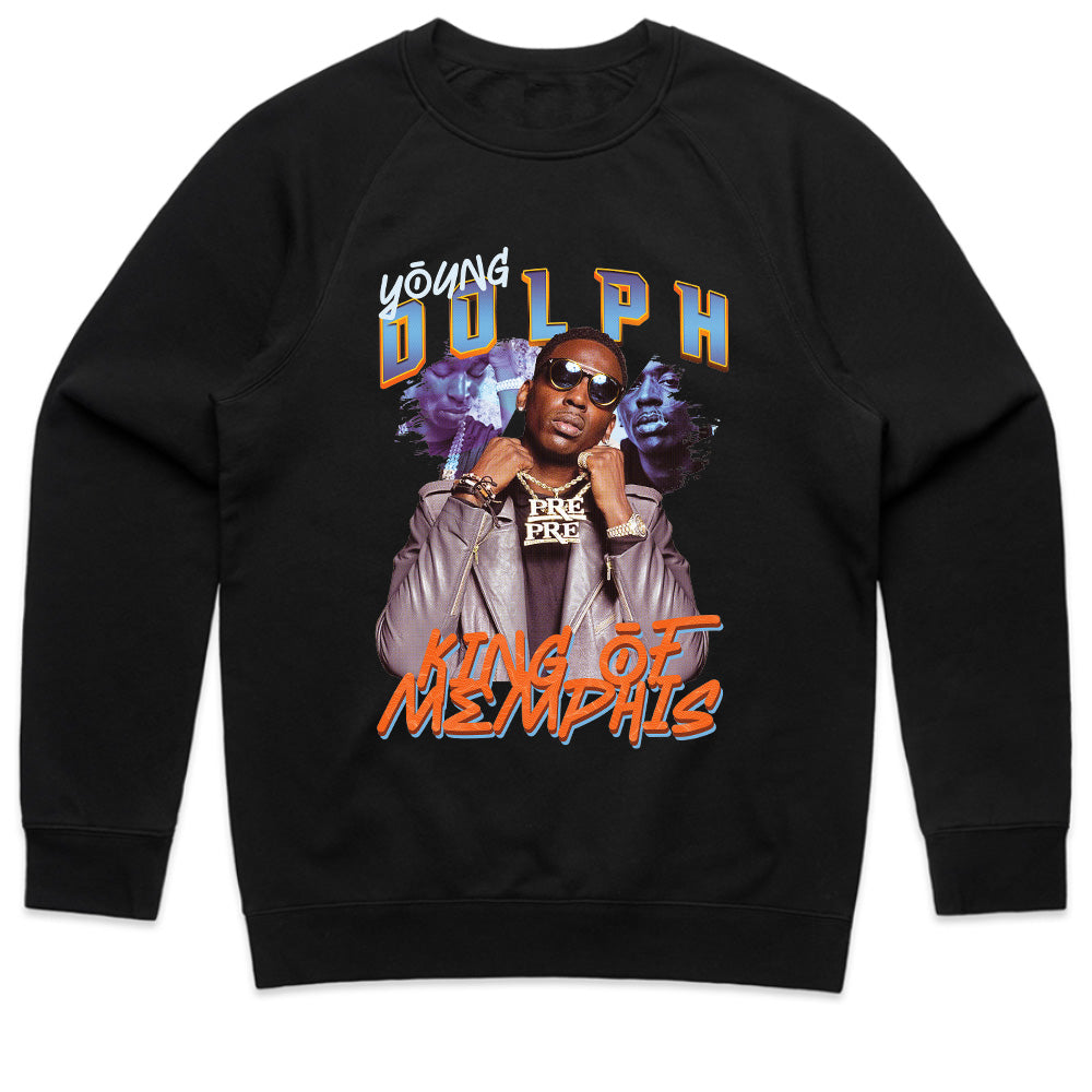 Young Dolph "King of Memphis" Tribute T-Shirt – Legendary Hip-Hop Streetwear