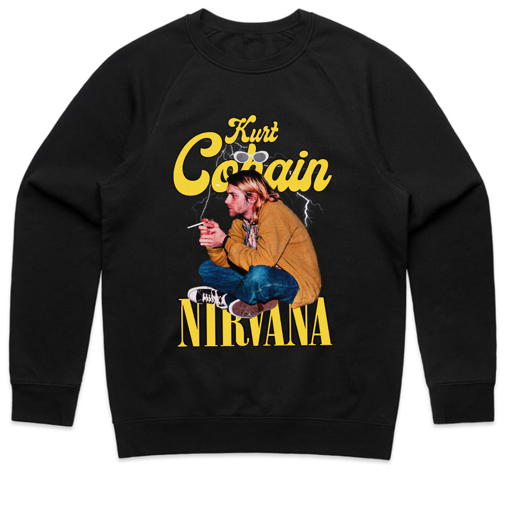 Kurt Cobain Nirvana Tribute T-Shirt – Grunge Rock Icon Apparel