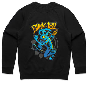 Blink-182 Crazy Blue Bunny T-Shirt – Punk Rock Cartoon Style
