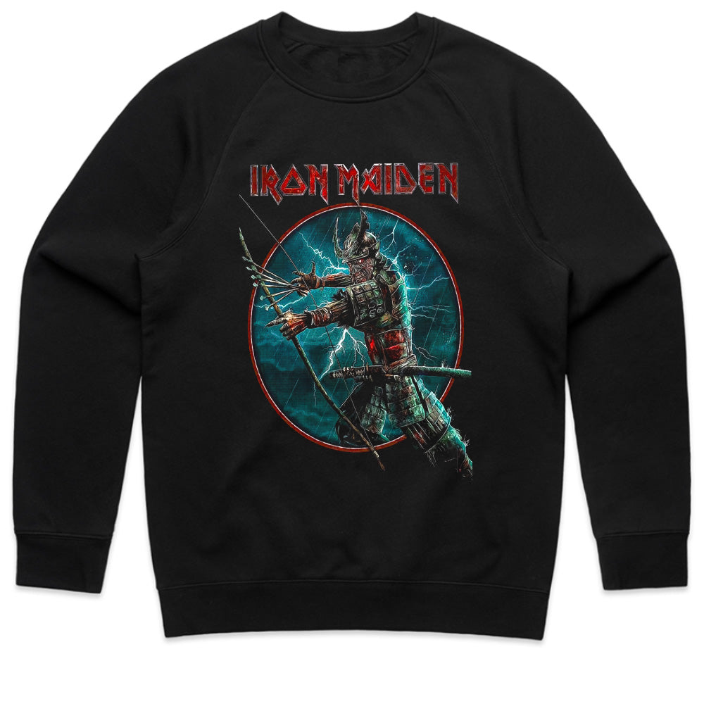 Iron Maiden Samurai Eddie T-Shirt – "Senjutsu" Warrior Design