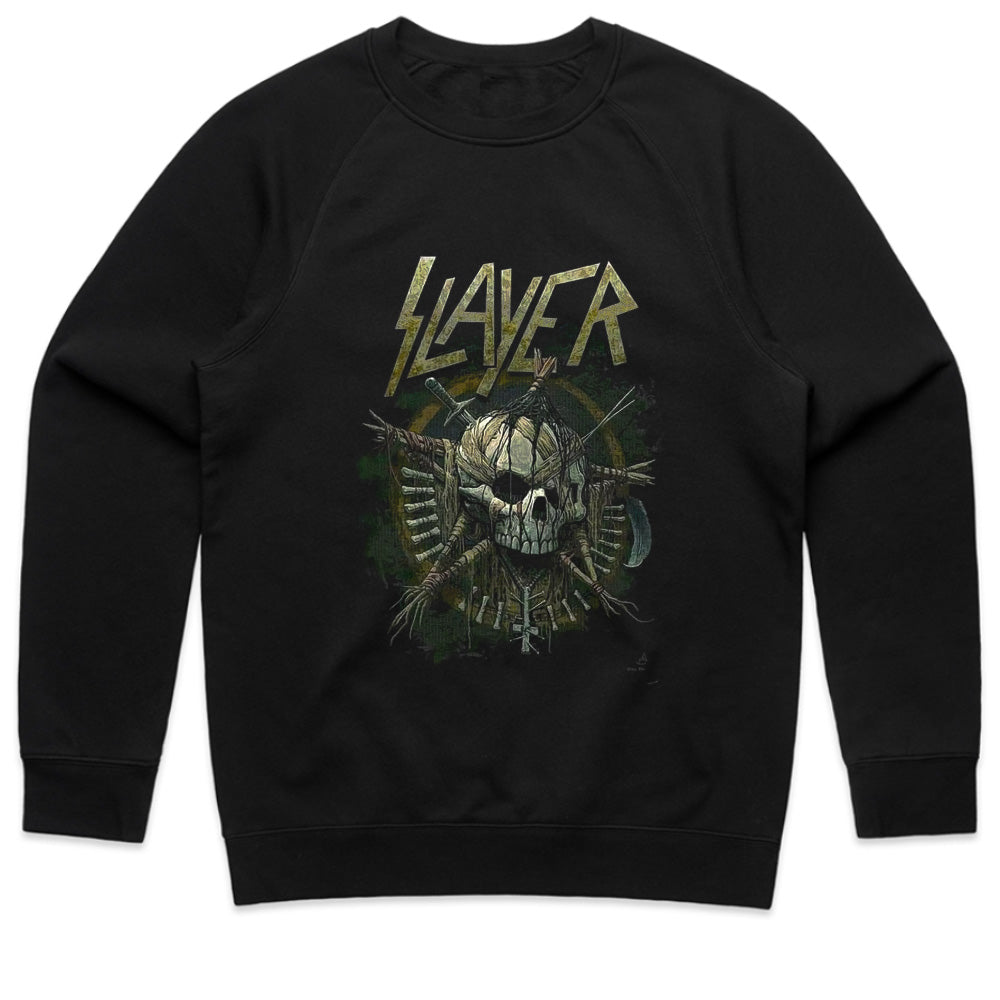 Slayer War Skull T-Shirt – Brutal Thrash Metal Battle Design