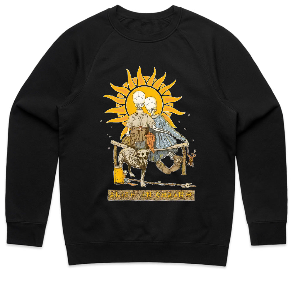 Alice in Chains "Skeleton Sun" T-Shirt – Grunge Rock Artistic Merch