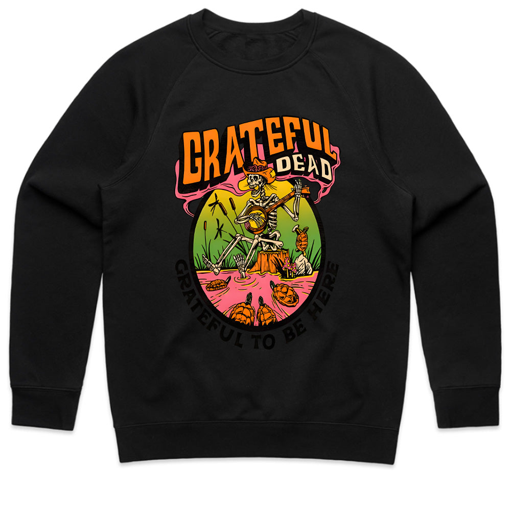 Grateful Dead Swamp Skeleton T-Shirt – Retro Psychedelic Jam Band Tee