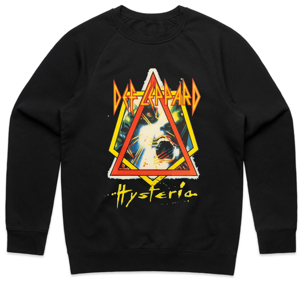 Def Leppard Hysteria Album Cover T-Shirt – Classic Rock Band Merch