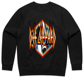 Def Leppard Screaming Face T-Shirt – Vintage Rock & Heavy Metal Graphic Tee