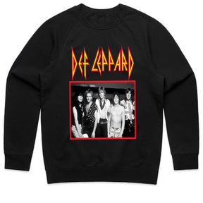 Def Leppard Classic Band Photo T-Shirt – Vintage Hard Rock & Metal Tee