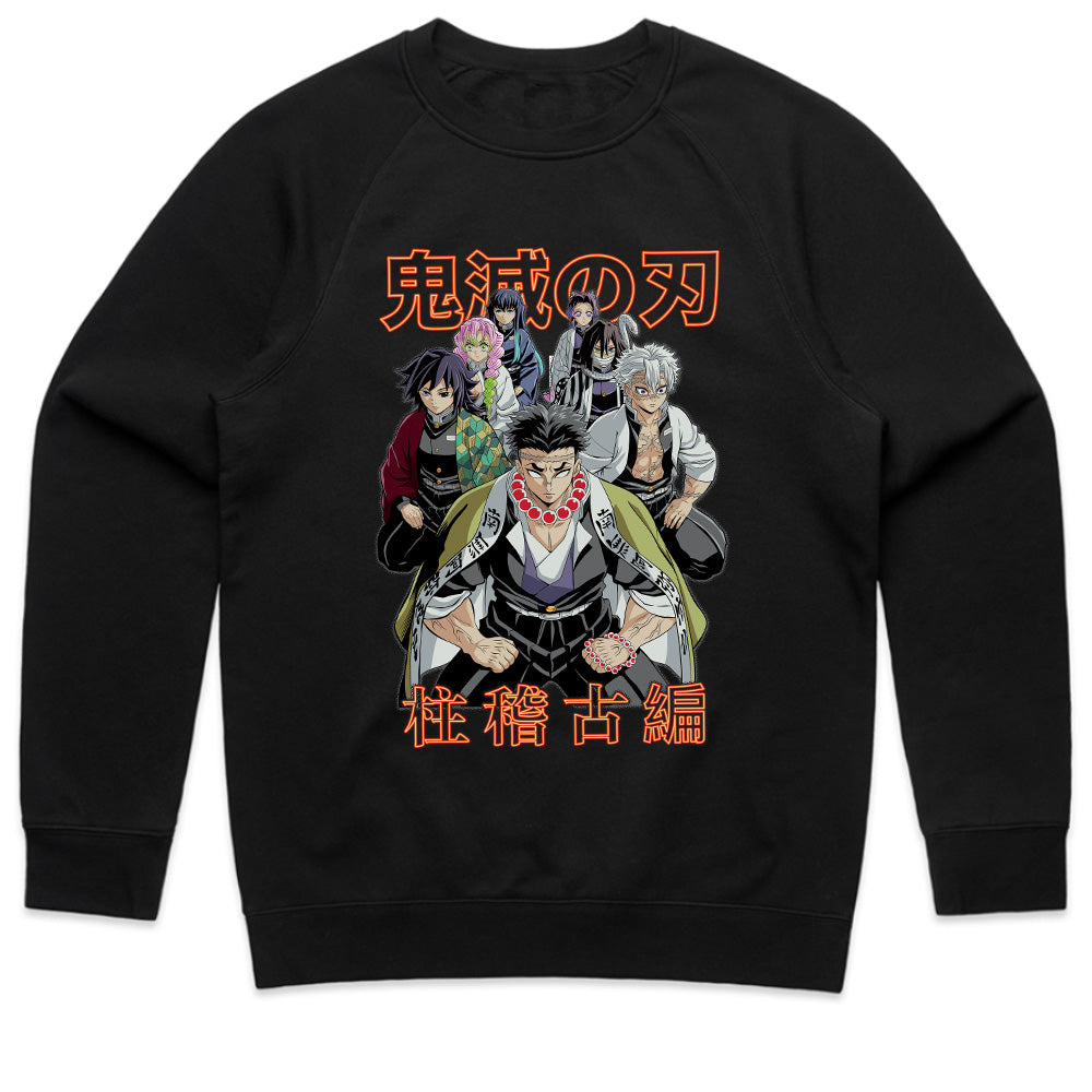 Demon Slayer Hashira Training Arc T-Shirt – Elite Hashira Warrior Squad Tee