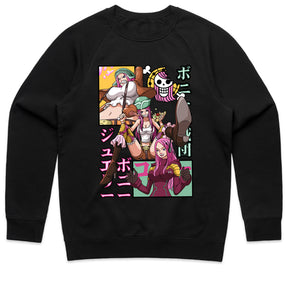 Jewelry Bonney & Crew – One Piece Pirate Queen T-Shirt