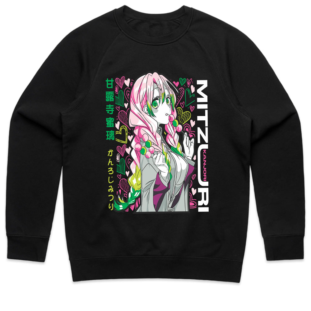 Mitsuri Kanroji "Love Hashira" T-Shirt – Vibrant Demon Slayer Anime Streetwear