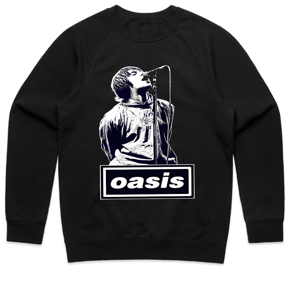 Oasis Liam Gallagher Live Performance T-Shirt