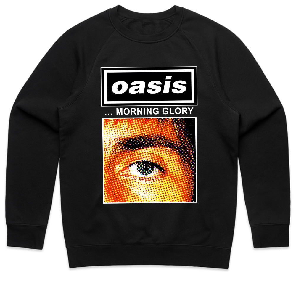 Oasis "Morning Glory" Pop Art T-Shirt – Britpop Classic Tribute