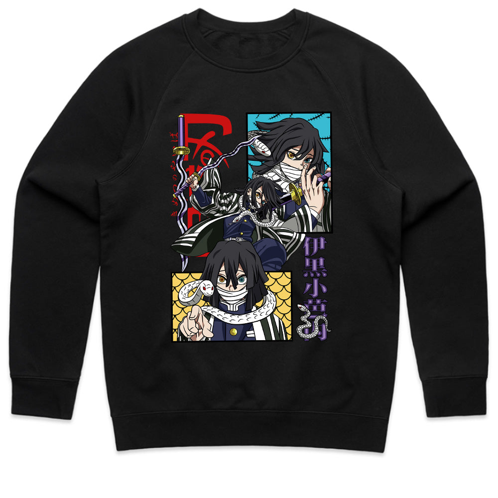 Demon Slayer Obanai Iguro T-Shirt – Serpent Hashira Warrior