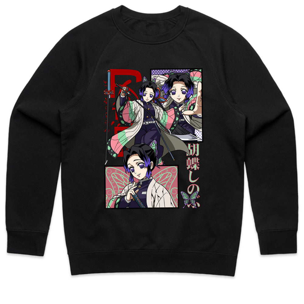 Shinobu Kocho Manga Panel T-Shirt – Insect Pillar Demon Slayer Tribute