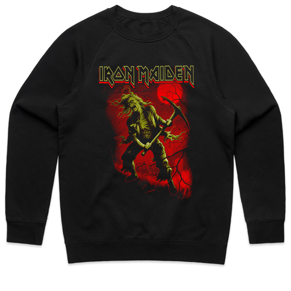 Iron Maiden "Eddie the Gravedigger" Blood Moon T-Shirt