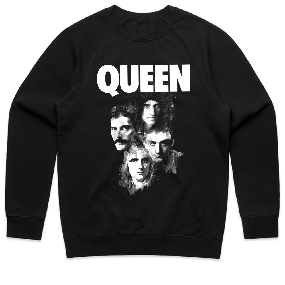 "Queen - Iconic Band Portrait" Classic Rock T-Shirt