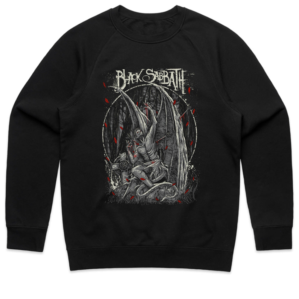 Black Sabbath "Fallen Angel" Dark Gothic Metal T-Shirt