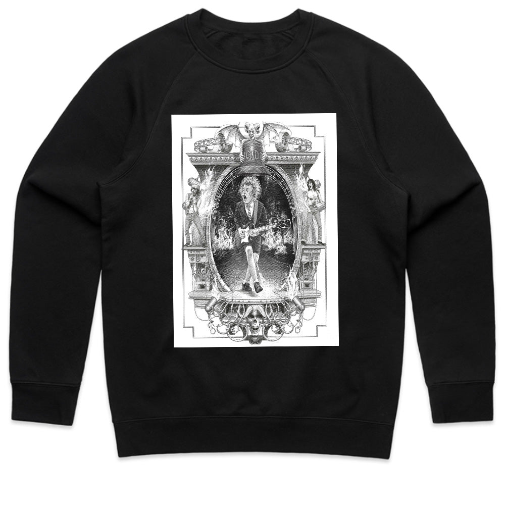 "Rock Throne" Baroque-Inspired Angus Young Tribute T-Shirt