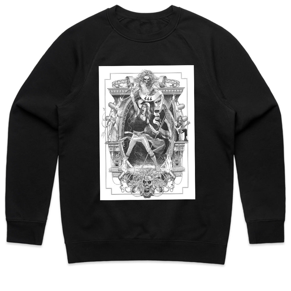 "Metal Throne" Baroque-Inspired Heavy Metal Art T-Shirt