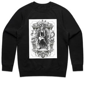 "Guitar Throne" Baroque-Inspired Rock Art T-Shirt