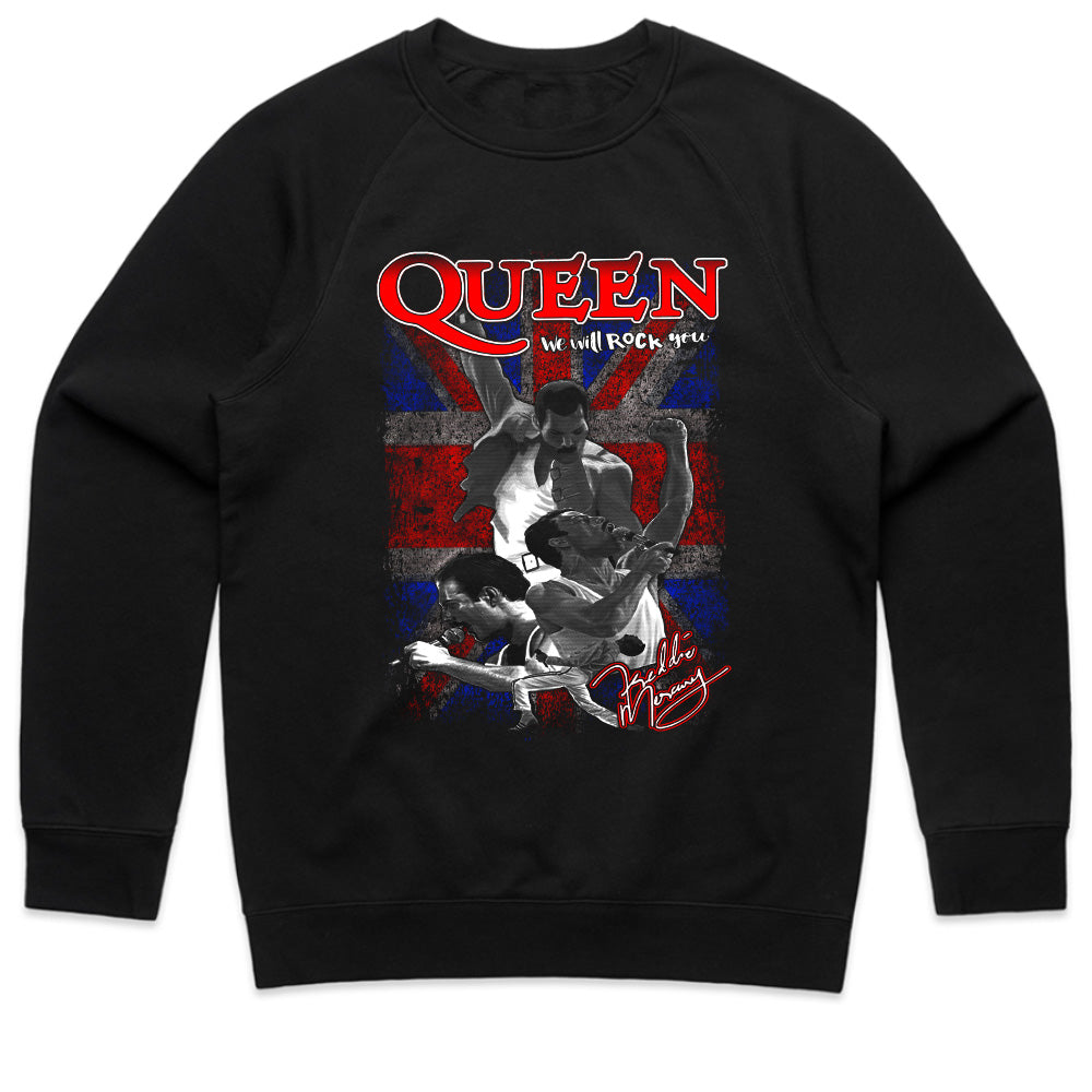 Queen "We Will Rock You" Freddie Mercury Tribute T-Shirt