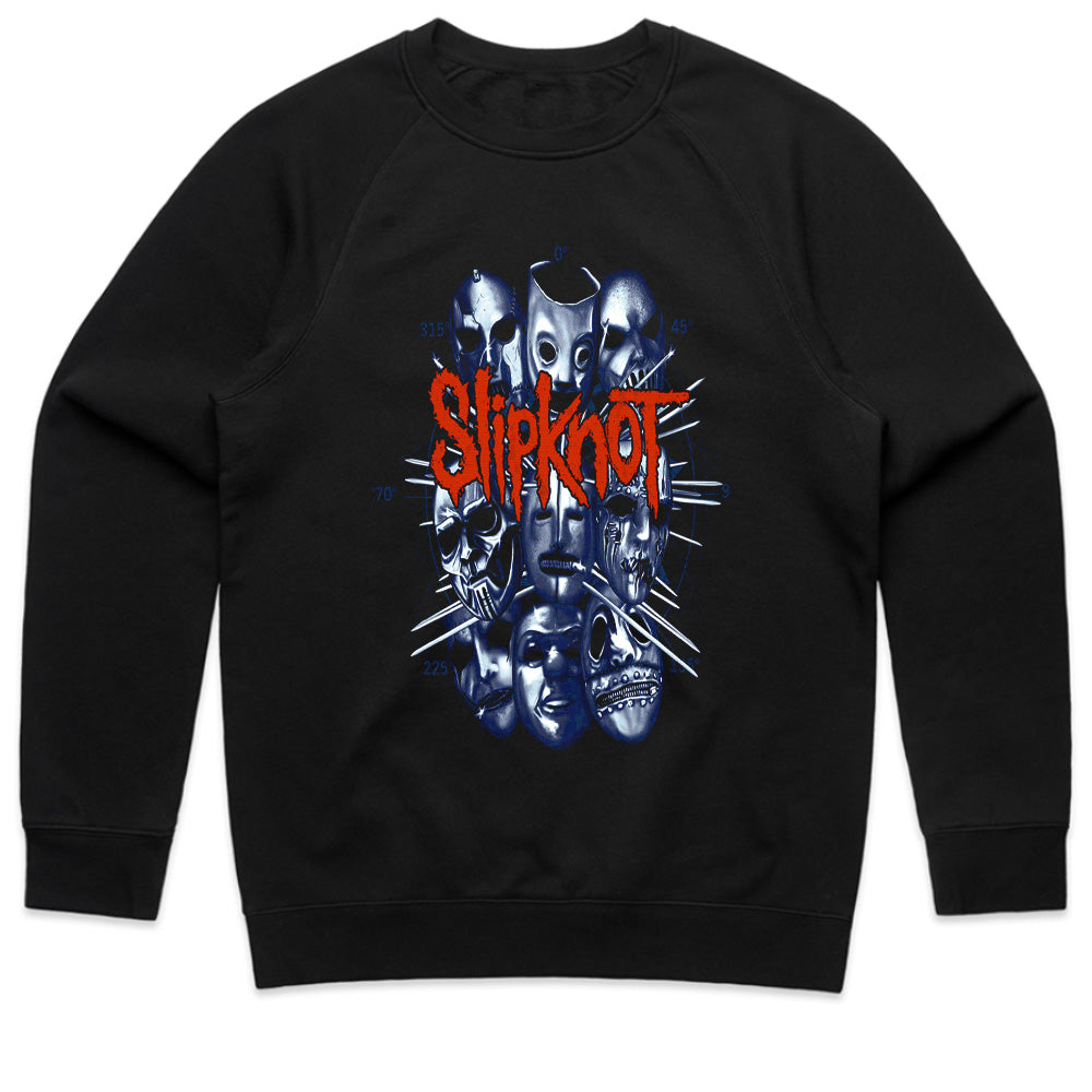 Slipknot "Mask Evolution" Heavy Metal Horror-Inspired T-Shirt