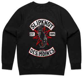 Slipknot "Des Moines, Iowa" Goat Pentagram Heavy Metal T-Shirt