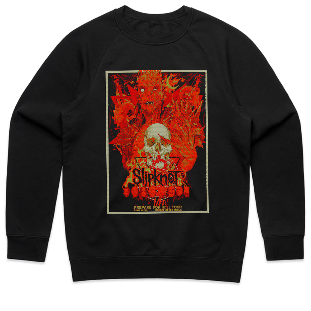 Slipknot x Korn "Prepare for Hell Tour" Horror Metal T-Shirt