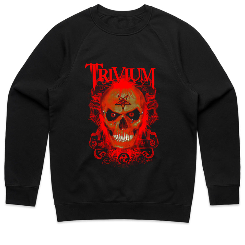 Trivium Demon Skull Metal T-Shirt – Hellfire and Heavy Metal