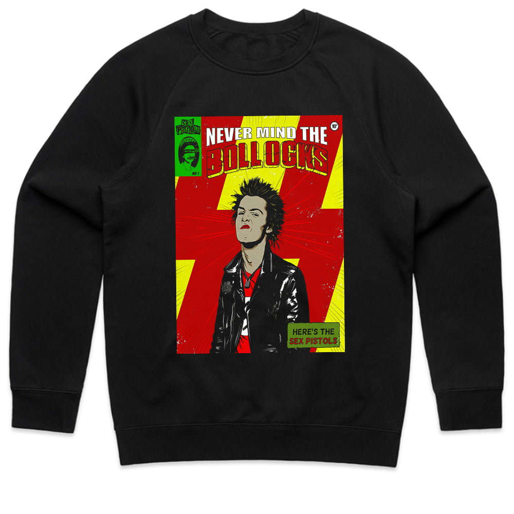 Sex Pistols "Never Mind the Bollocks" Punk Rock T-Shirt – Sid Vicious Vintage Style