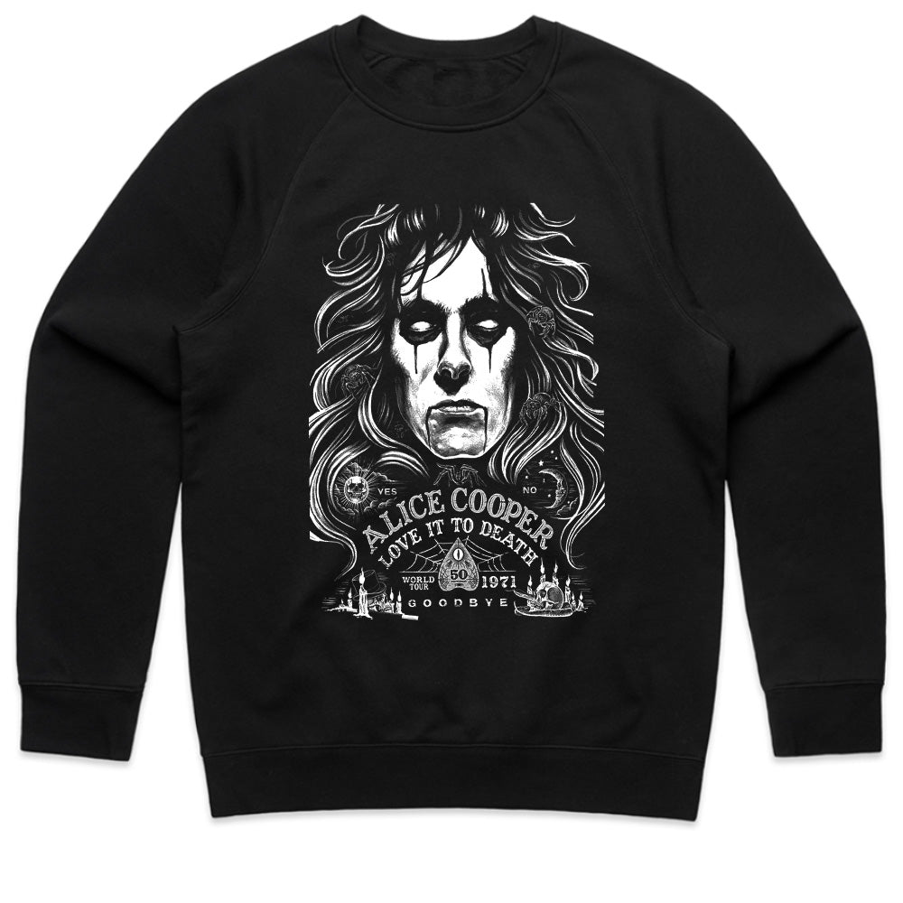 Alice Cooper "Love It to Death" 50th Anniversary T-Shirt – Vintage Rock Tribute