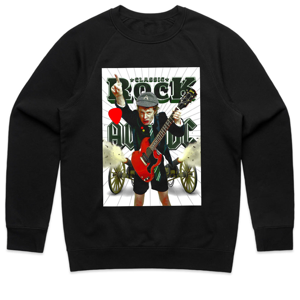AC/DC Classic Rock Angus Young T-Shirt – High Voltage Guitar Legend