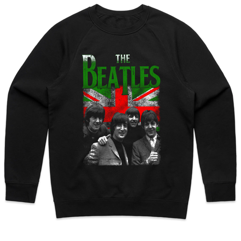 The Beatles Vintage UK Flag T-Shirt – Classic Rock Legends