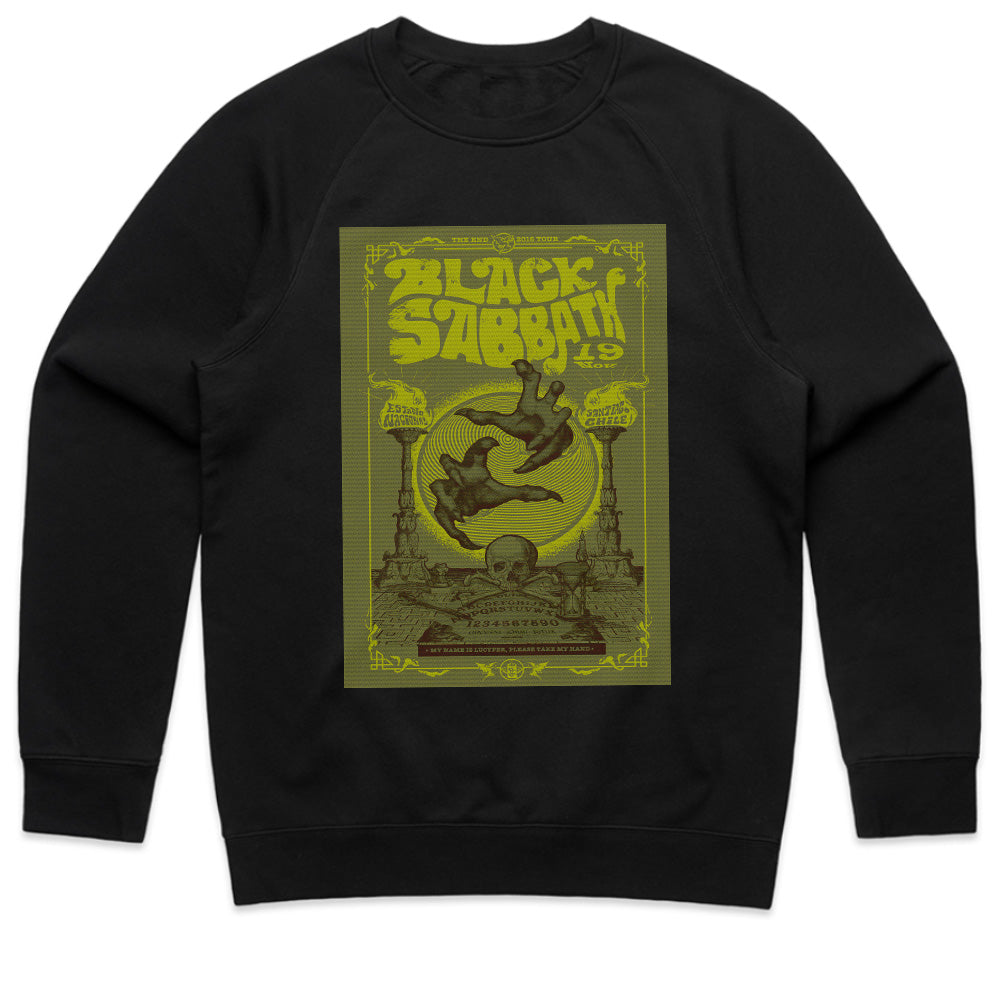 Black Sabbath 1970 Retro Tour Poster T-Shirt – Vintage Heavy Metal Style