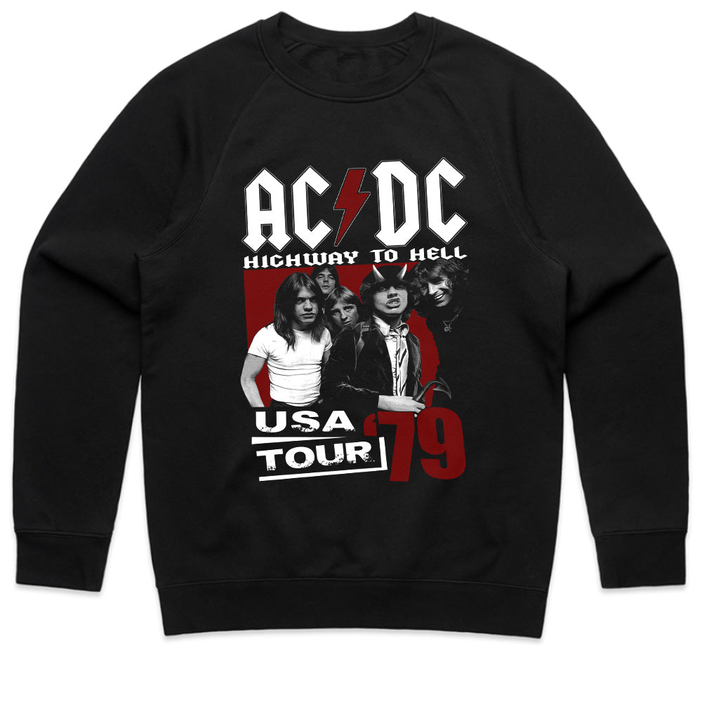 AC/DC "Highway to Hell" 1979 USA Tour T-Shirt – Classic Rock Legends