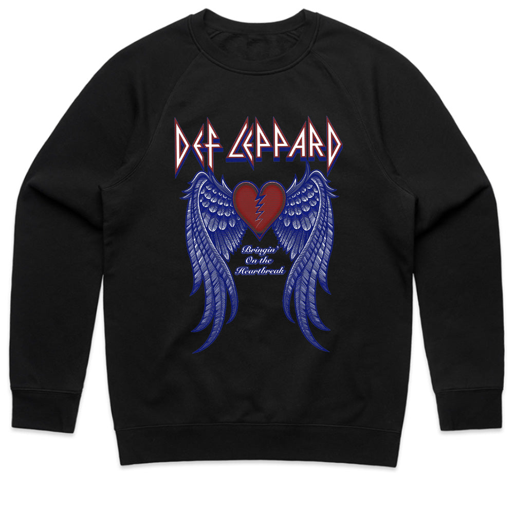 Def Leppard "Bringin’ On the Heartbreak" T-Shirt – Winged Heart Rock Tribute