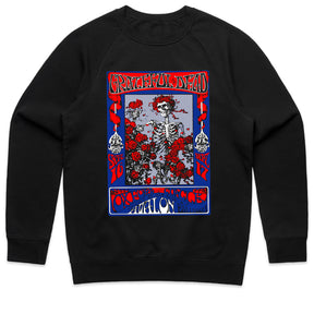 Grateful Dead Vintage Skeleton & Roses T-Shirt – Psychedelic Rock Classic