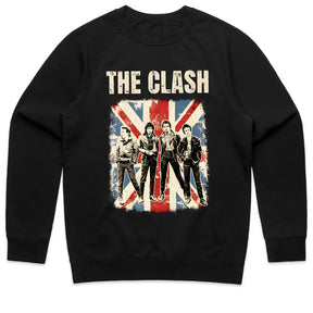 The Clash Vintage Union Jack Punk Rock T-Shirt