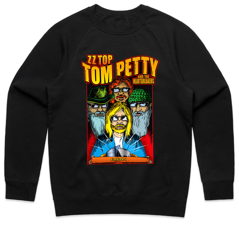 ZZ Top & Tom Petty and the Heartbreakers Retro Rock Tour T-Shirt
