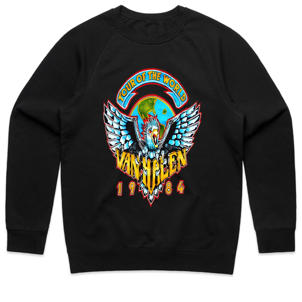 Van Halen "Tour of the World 1984" Vintage Rock T-Shirt