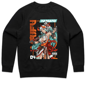 Yamato One Piece Waifu T-Shirt – Bold Samurai Warrior Anime Design