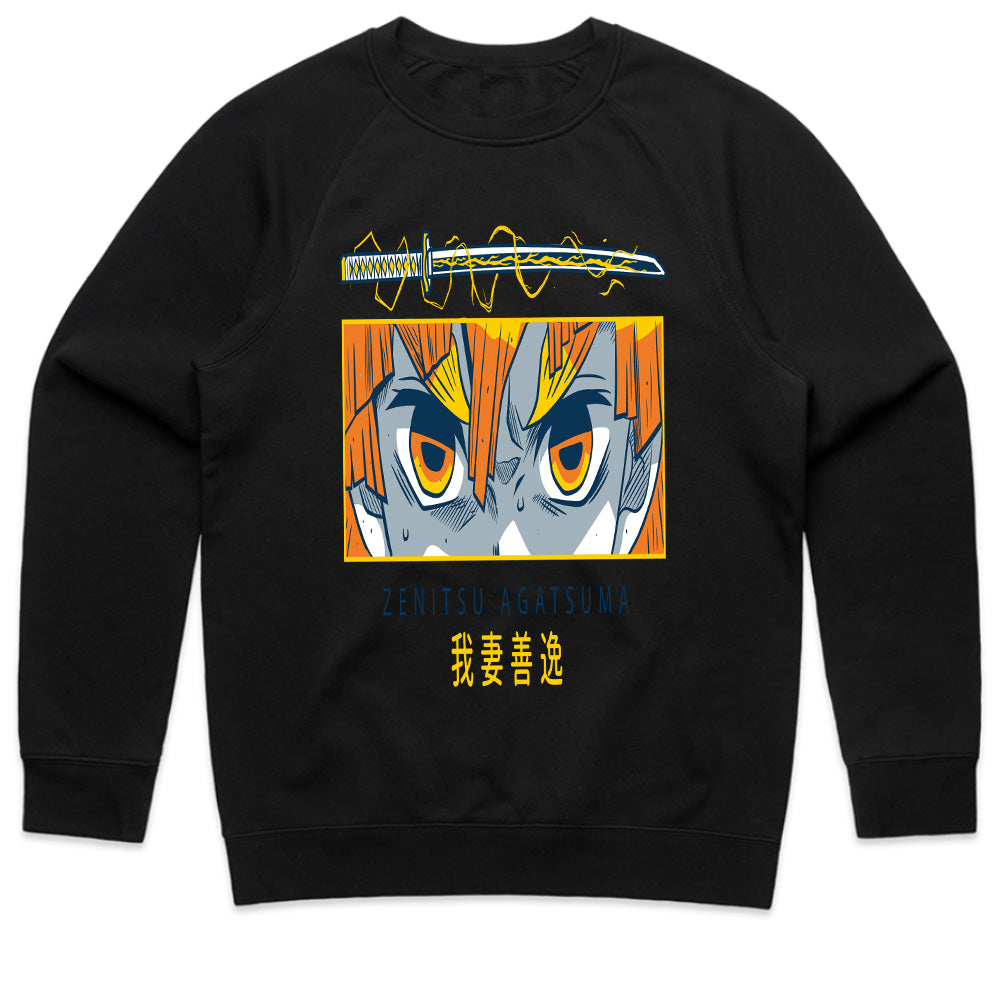 Zenitsu Agatsuma Thunder Breath T-Shirt – Anime-Inspired Design