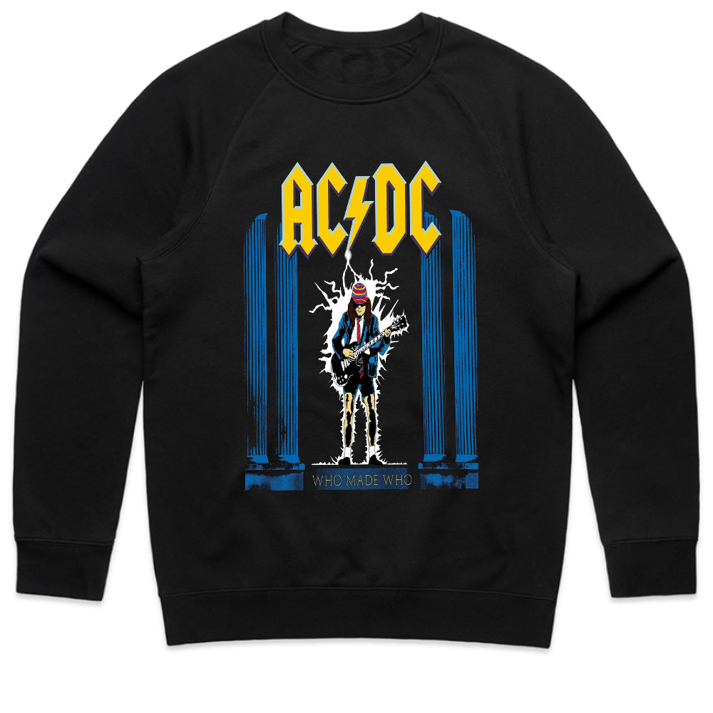 AC/DC "Who Made Who" Classic Album Tribute Graphic T-Shirt
