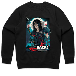 "He's Back! The Man Behind The Mask" Vintage Horror Rock T-Shirt