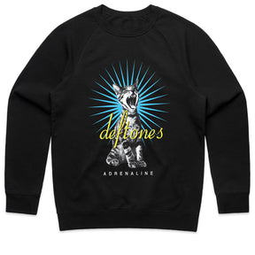 Deftones Adrenaline Yawning Cat T-Shirt – Alternative Metal Album Tee