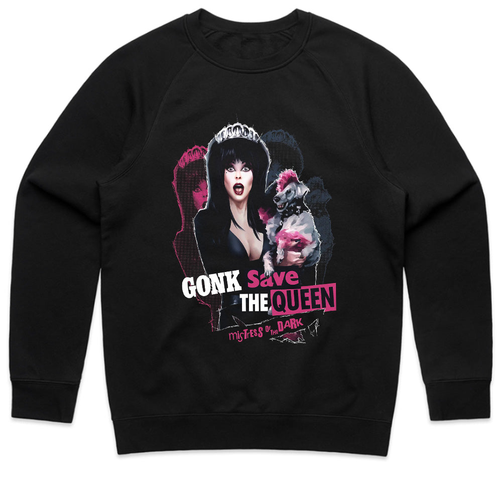 Elvira Mistress of the Dark T-Shirt – Gonk Save the Queen Retro Design