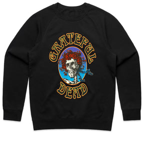 Grateful Dead "Skull & Roses" Classic Vintage Rock T-Shirt