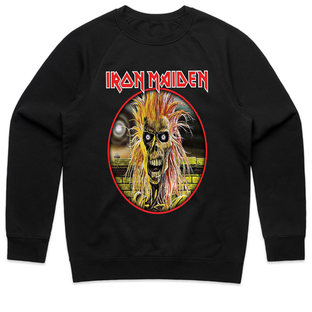 Iron Maiden "Eddie The Head" T-Shirt – Classic Heavy Metal Album Art Tee