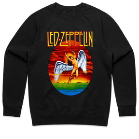 Led Zeppelin Swan Song T-Shirt – Classic Rock Angelic Artwork